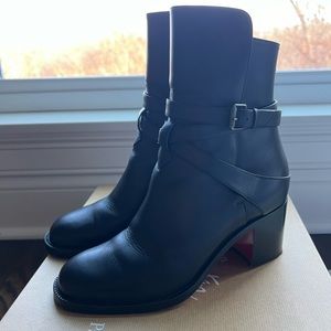 Christian Loubution Kari Strap Boots